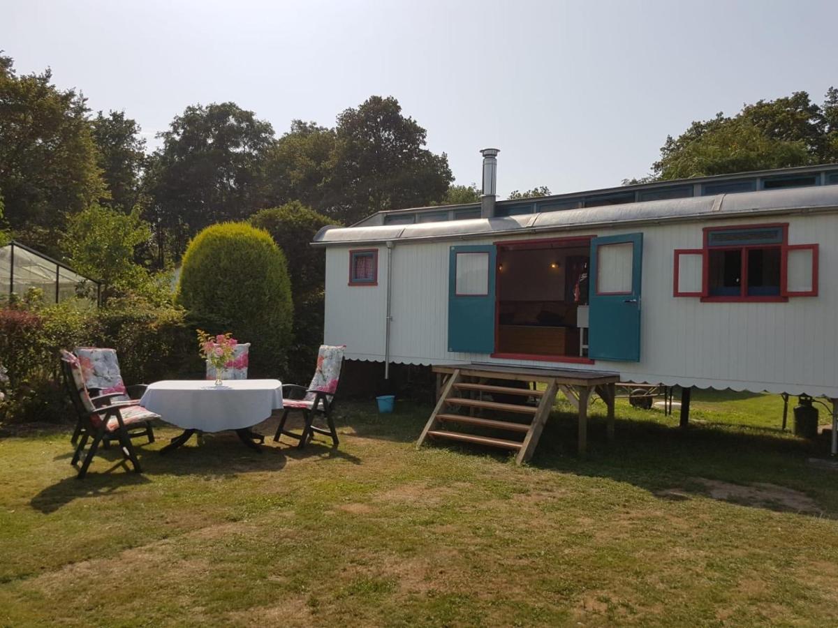 Gezellig Pipowagen In Oostvoorne 빌라 외부 사진